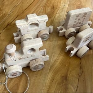 Classic Wooden Train for Kids